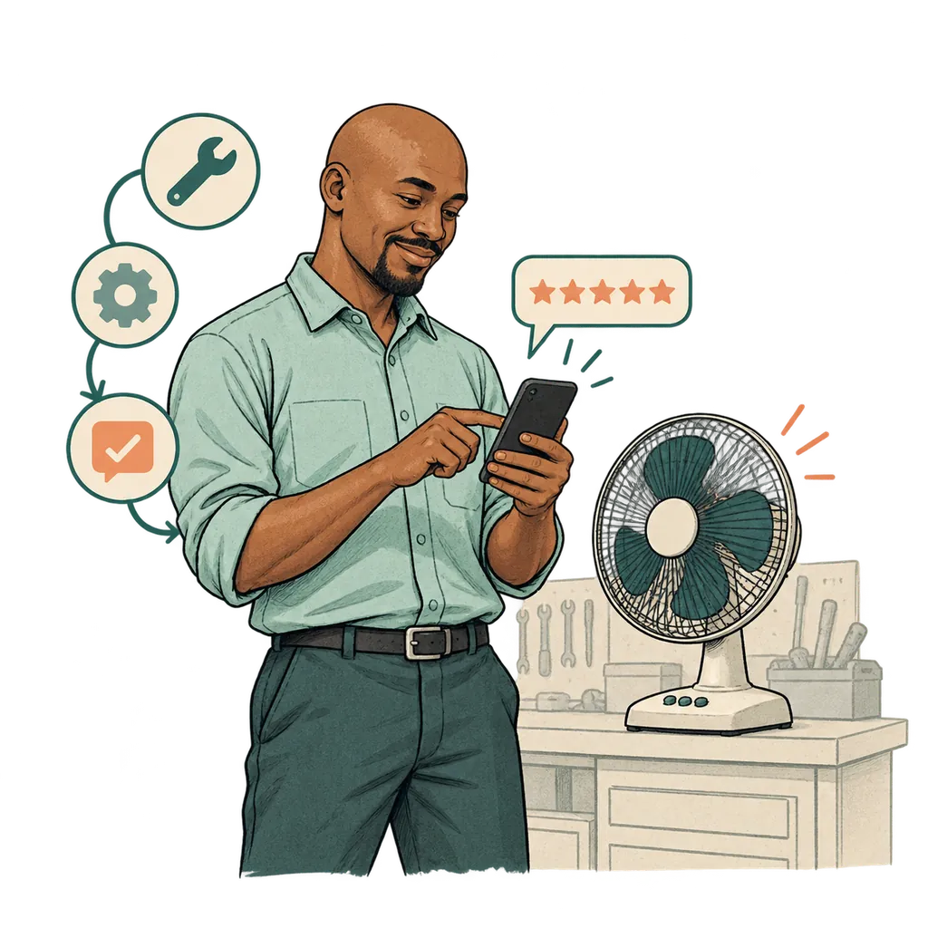 Evaluate service experiences